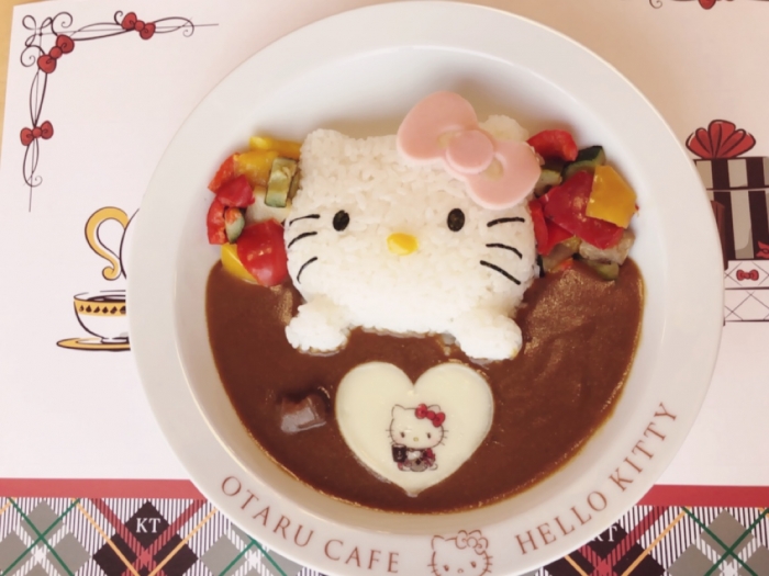 小樽カフェ限定　キティ　限定キティ　otaru cafe ハローキティのコラボカフェ「OTARU CAFE×HELLO KITTY」北海道