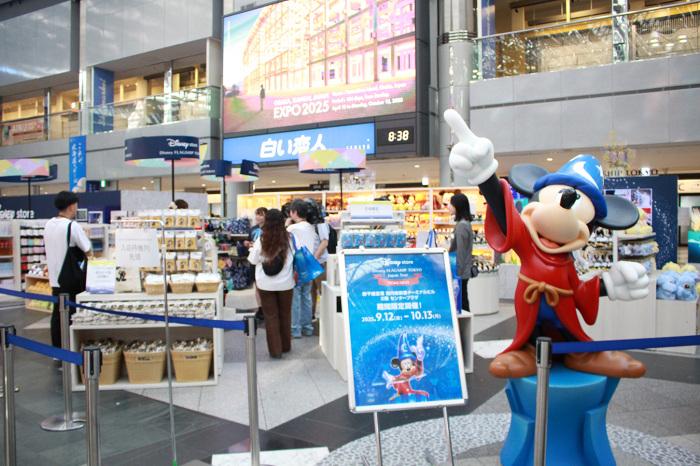新千歳空港で開催中！！「ディズニーフラッグシップ東京ジャパンツアー