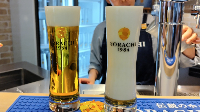 8月28日OPEN！新千歳空港に「SORACHI 1984」のビールスタンドが登場