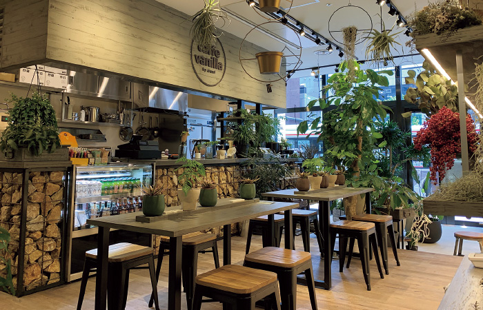 Flower Space Gravel Caffe Vanilla Poroco ポロコ 札幌がもっと好きになる おいしく 楽しく 札幌 女子のためのwebサイト
