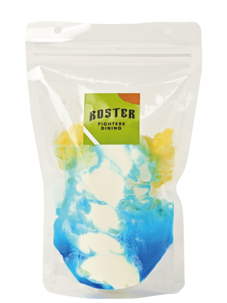 もみもみシェイク FIGHTERS ブルー（パイナップル味）