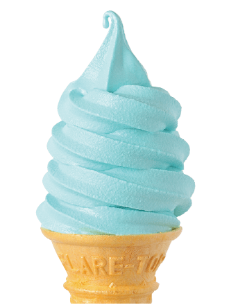 ソフトクリーム（ラムネ）