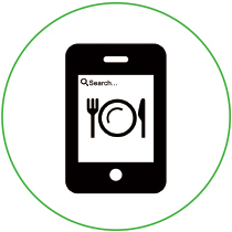 簡単グルメ検索！