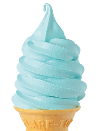 ソフトクリーム（ラムネ）