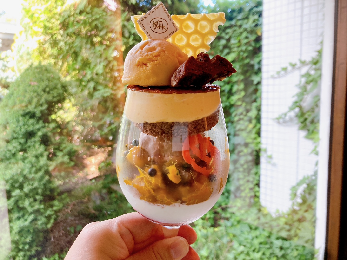 札幌】ショコラティエ マサールのハロウィンパフェ「Pumpkin Bee