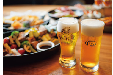 【BAR & GRILL Splish】ビールを楽しむ夏限定プラン 夜景を眺めながら優雅なひとときを