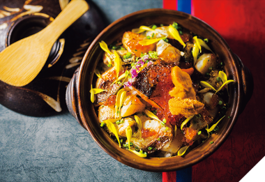 【日本茶×干物 茶酒屋 Nendo】日本茶と和食の魅力に触れる 茶葉が香る旬食材×土鍋ご飯