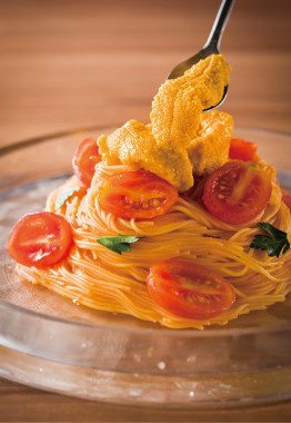 【CAFE & RESTAURANT ORGALI】夏のごちそうメニュー「ウニパスタ」