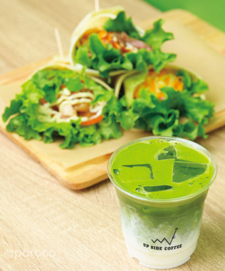 【札幌・北24条】抹茶を味わうカフェ「UP SIDE COFFEE」誕生