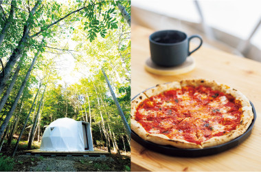 【小樽】森の中のドームテント「トコシエの森」でゆっくりランチやカフェタイムはいかが？